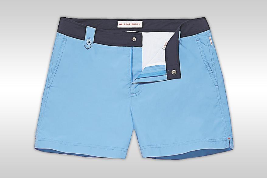 Orlebar Brown 007 “Thunderball” swim shorts, $295.