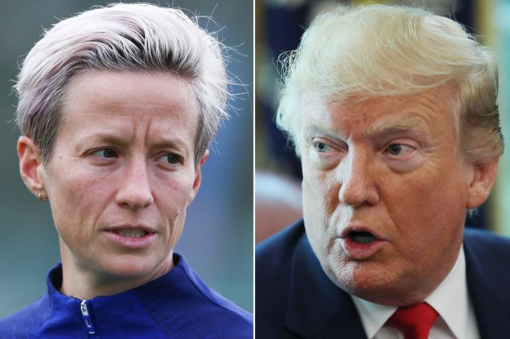 Megan Rapinoe, Donald Trump