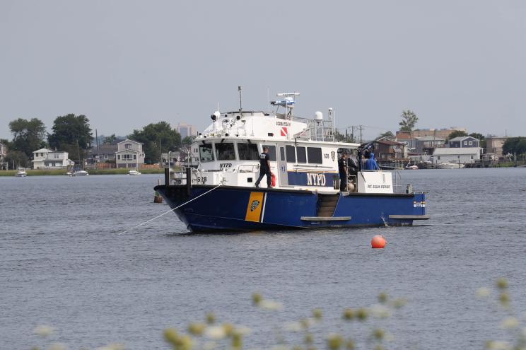 Divers with the NYPD were out searching Jamaica Bay after a teen went missing in the water.