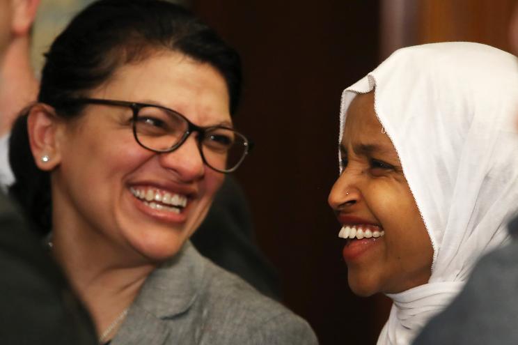 Rashida Tlaib and Ilhan Omar