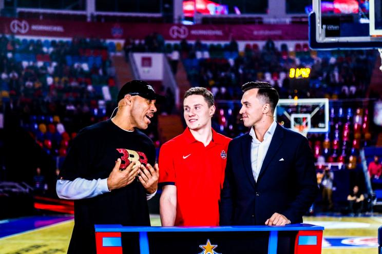 LaVar Ball Europe tour Russia