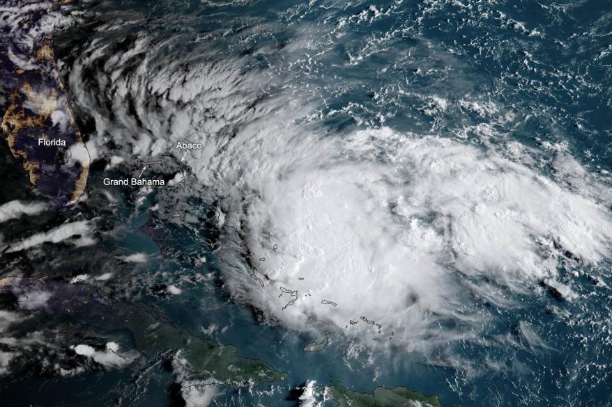 Tropical Storm Humberto may hit the Bahamas.