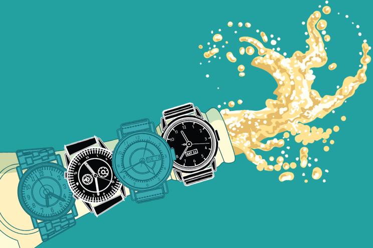 an illustration of men's watches