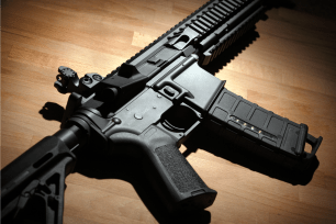 AR-15 gun