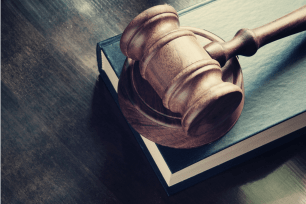 Lawsuit gavel