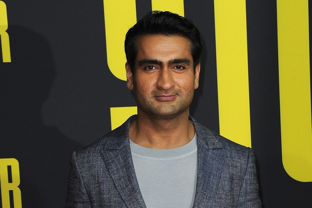 LOS ANGELES, CA - JULY 10:  Kumail Nanjiani arrives for the Premiere Of 20th Century Fox's "Stuber"  held at Regal Cinemas L.A. Live on July 10, 2019 in Los Angeles, California.  (Photo by Albert L. Ortega/Getty Images)