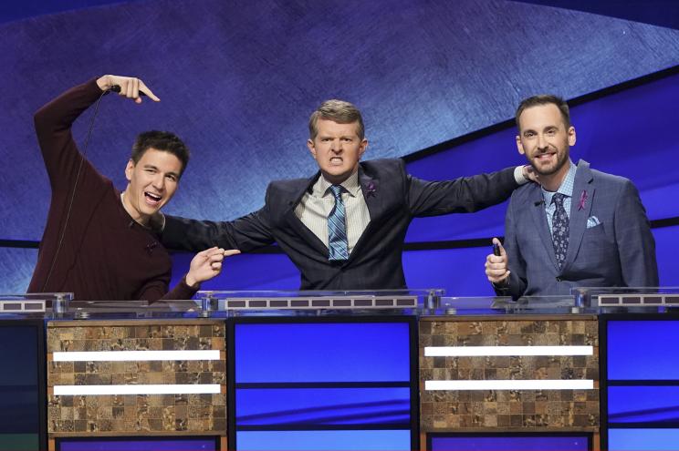 James Holzhauer, Ken Jennings and Brad Rutter battle it out on the fourth night of the "Jeopardy!" Greatest of All Time -- or GOAT -- tournament.