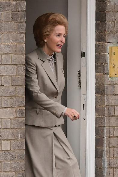 Anderson as Margaret Thatcher