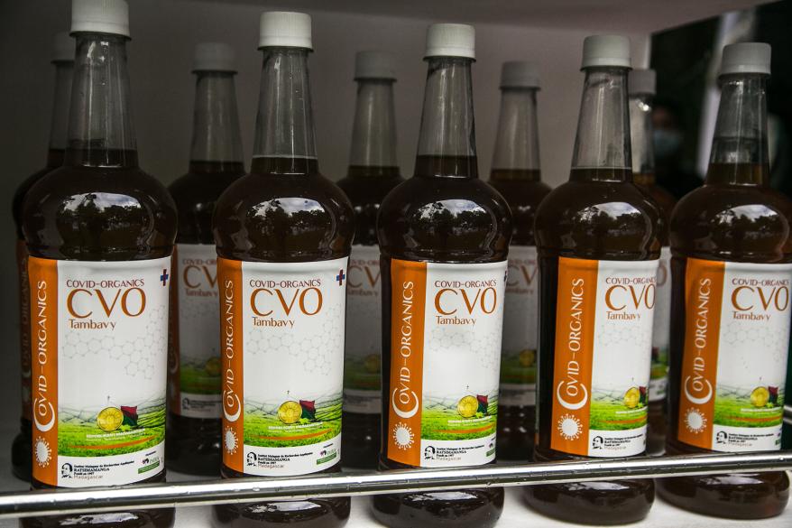 Samples of "Covid Organics" or CVO