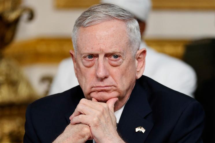 US Secretary of Defense James Mattis