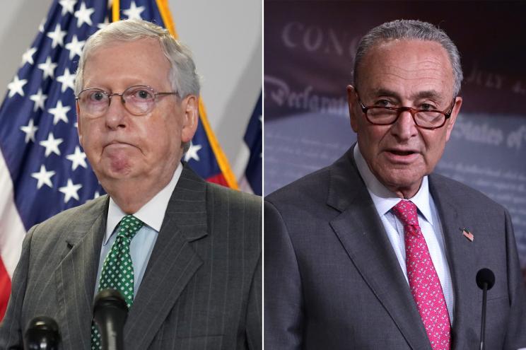 Mitch McConnell and Chuck Schumer