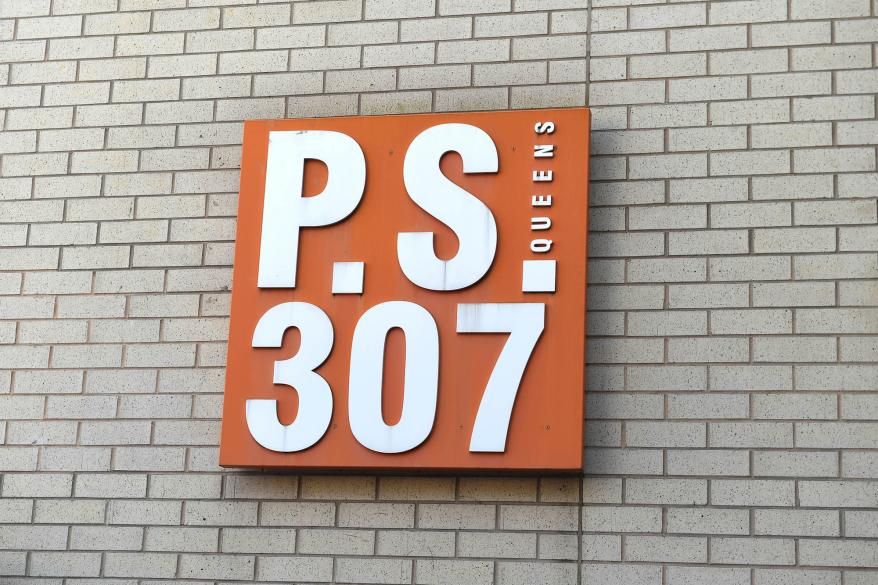 Real estate of P.S. 307 in Queens, where an anti-bias seminar was held for DOE staffers.