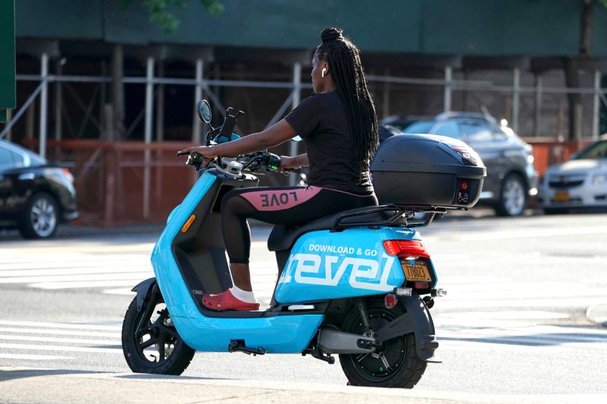 Revel electric scooter