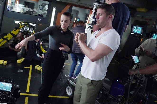 Elizabeth Henstridge directing for “Marvel’s Agents of S.H.I.E.L.D.”