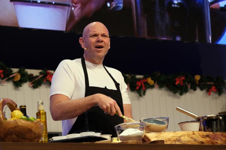 Tom Kerridge attends the BBC Good Food Show Winter 2019 held at the NEC on November 28, 2019 in England.