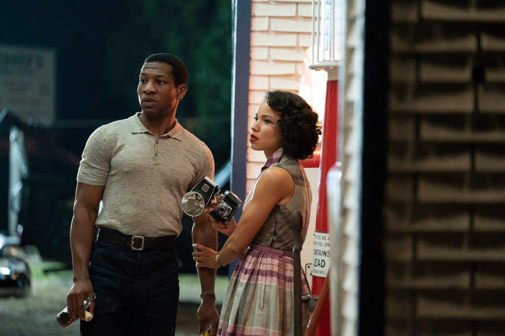 Jonathan Majors and Jurnee Smollett in "Lovecraft Country."