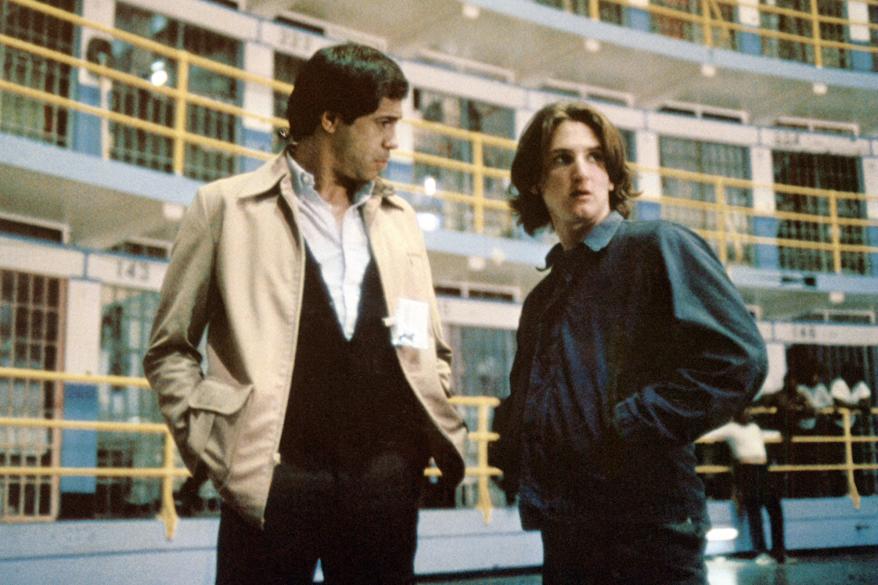 Reni Santoni and Sean Penn in 1983's "Bad Boys."