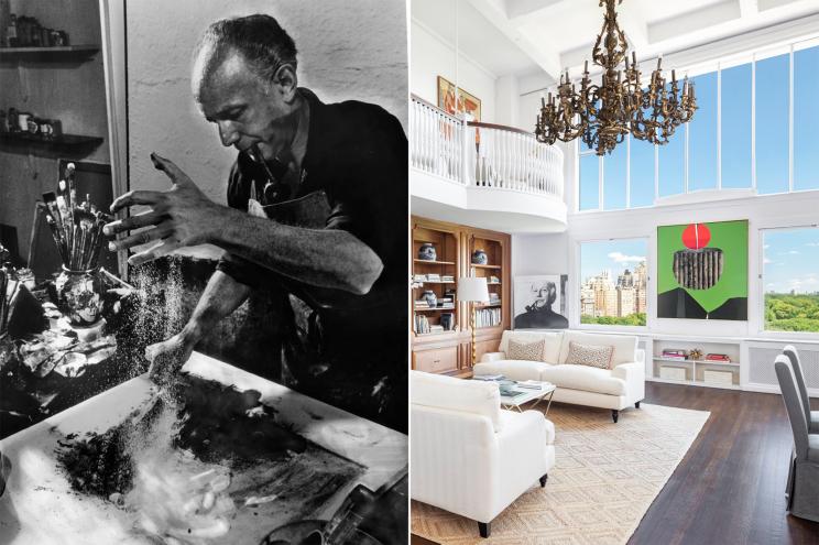 The Surreal life: Snag late painter Enrico Donati's former studio (along with his beautiful apartment) for $3.6 million.