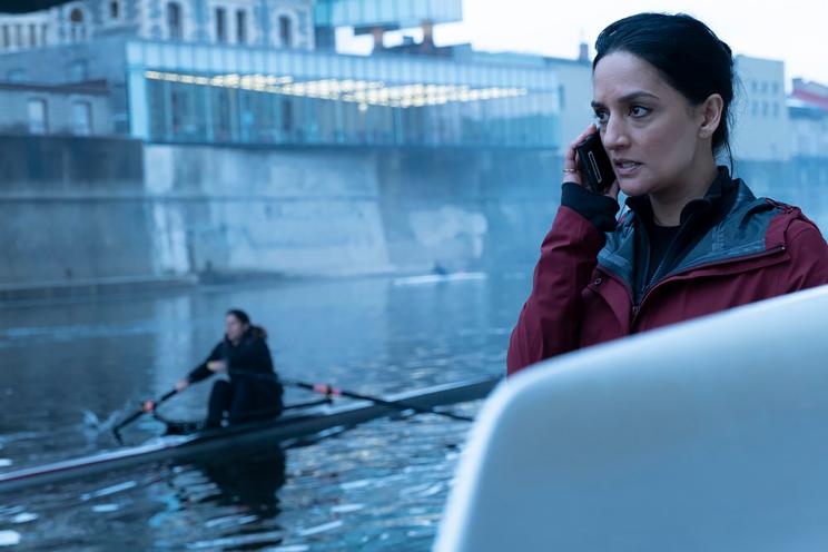 Archie Panjabi in "Departure."