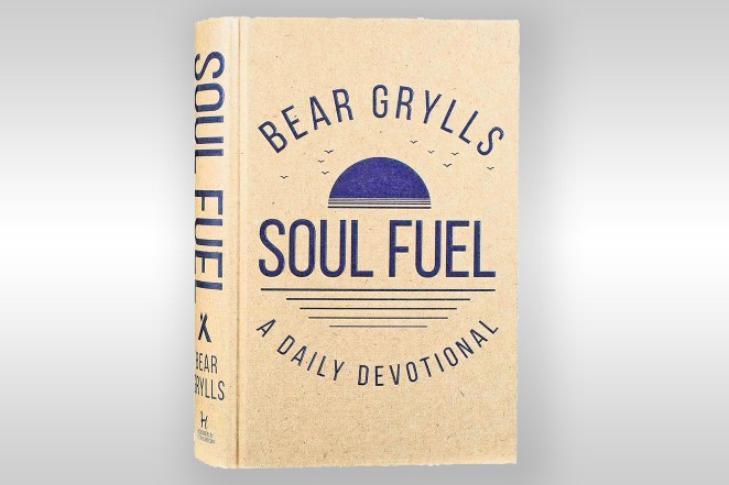 “Soul Fuel: A Daily Devotional” by Bear Grylls, $20 at BearGrylls.com