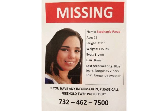 A missing person flyer of Stephanie.