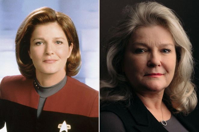 Kate Mulgrew played Kathryn Janeway, the franchise's first female captain, on "Star Trek: Voyager" from 1995 to 2001.