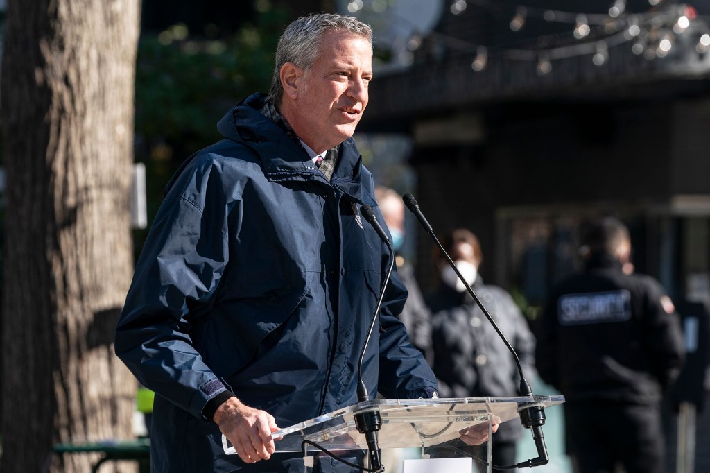 Mayor Bill de Blasio