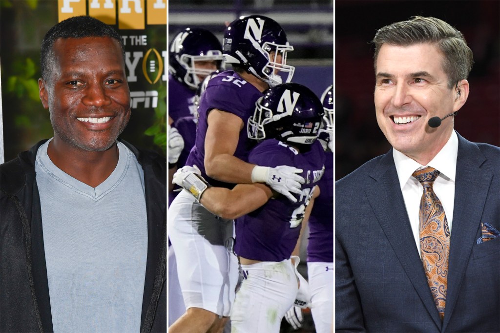 Northwestern Fighting Rece Davises ESPN Joey Galloway