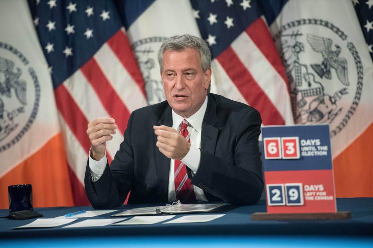 Mayor Bill de Blasio says schools will reopen on Monday.