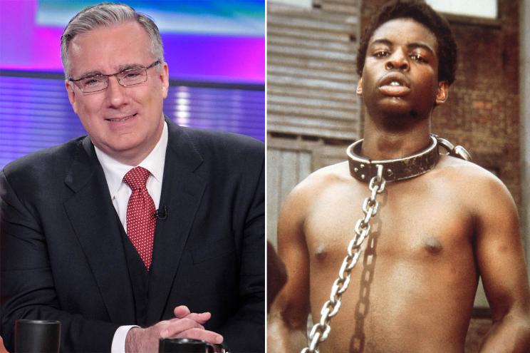 Keith Olbermann; "Roots" character Kunta Kinte