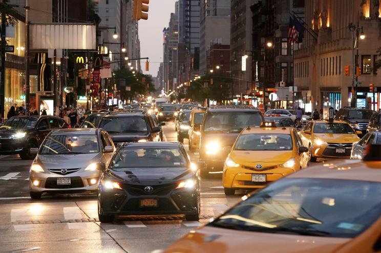 Traffic in Midtown Manhattan