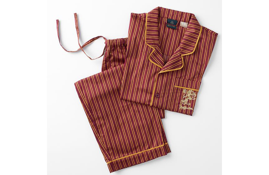 Pottery Barn Teen Harry Potter Gryffindor House Pajama Set