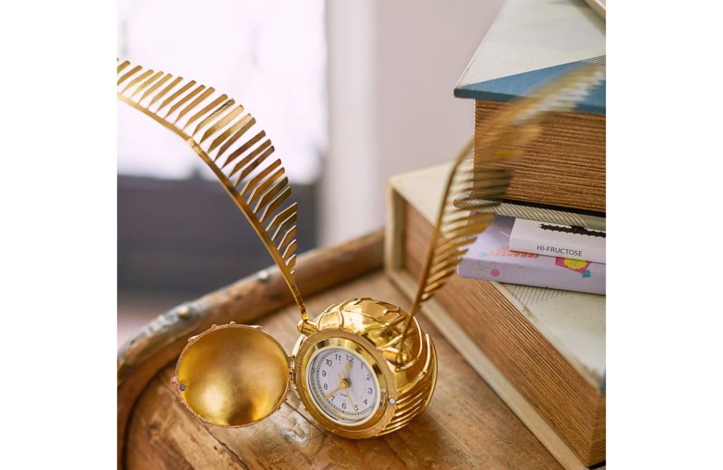 Pottery Barn Teen Golden Snitch Clock