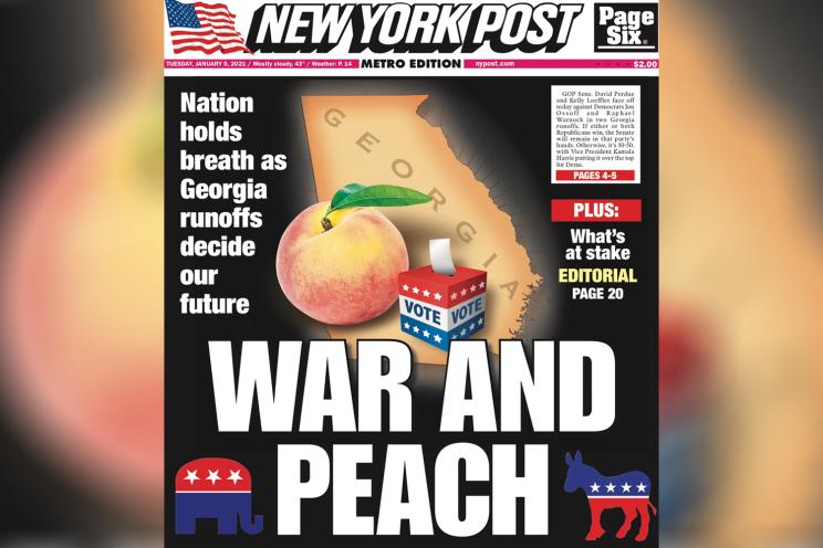 NY Post cover