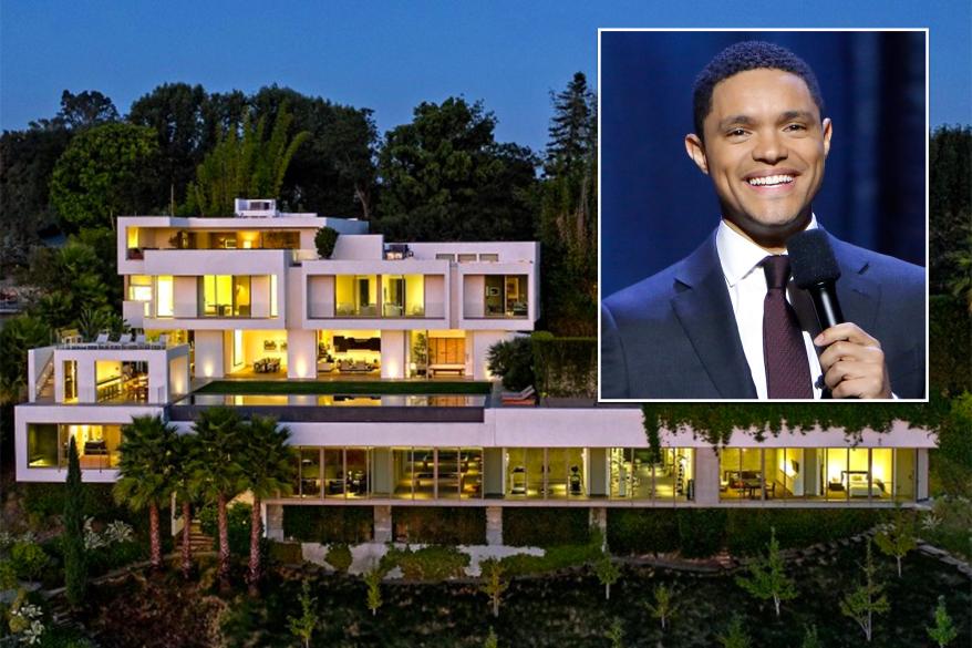 Trevor Noah has purchased a $27.5M mansion to live in with his girlfriend, Minka Kelly.