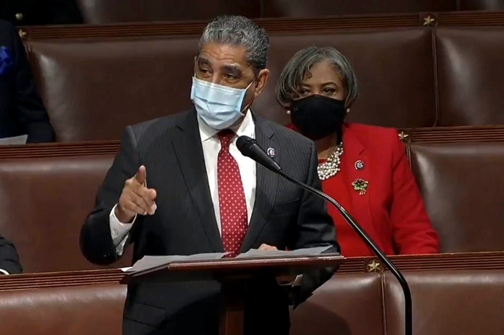 Rep. Adriano Espaillat tested positive for COVID-19 despite getting vaccinated.