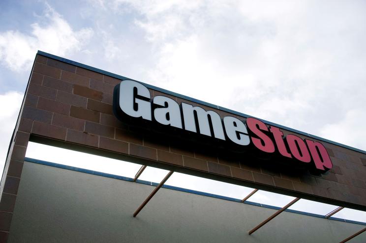 GameStop store sign