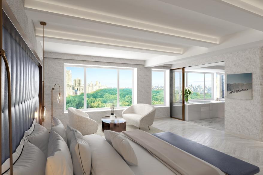 Inside the 230 Central Park South home.