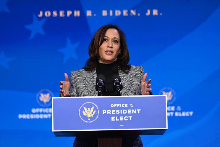 US Vice President-elect Kamala Harris