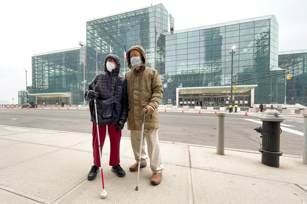 Anthea Lingeman, 89, and husband Richard, 90, got the COVID-19 vaccine Friday.