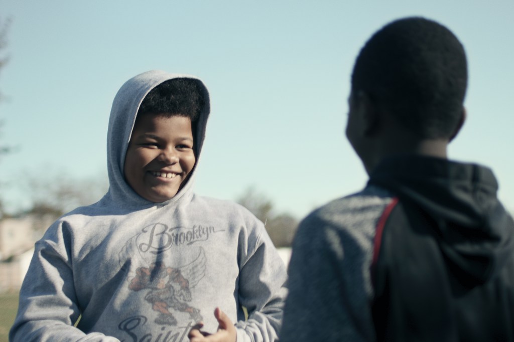 “Brooklyn is just all business about football and school,” says Aiden, the Saints' resident philosopher and scene-stealer.