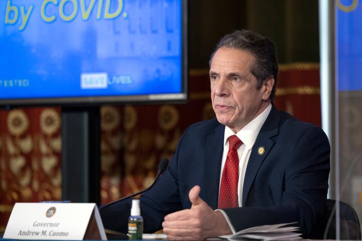 Former GOP congressman John Faso has said New York Gov. Andrew Cuomo is seeking to work around the state's independent redistricting process to help Democrats.