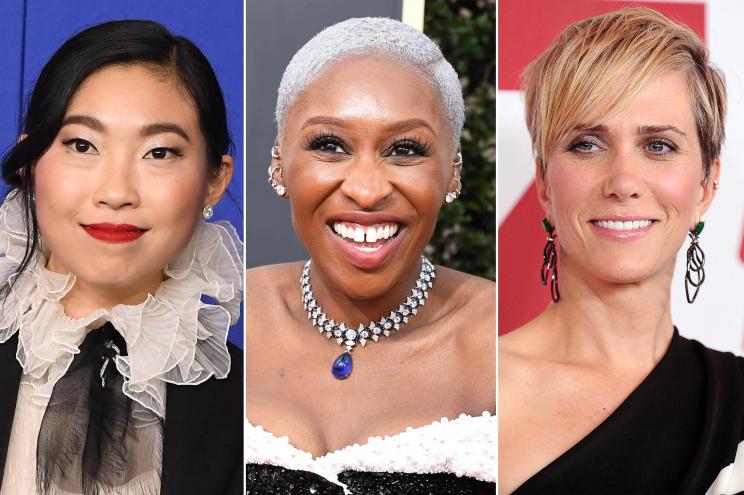 Awkwafina, Cynthia Erivo and Kristen Wiig are among the presenters set for the 2021 Golden Globes.