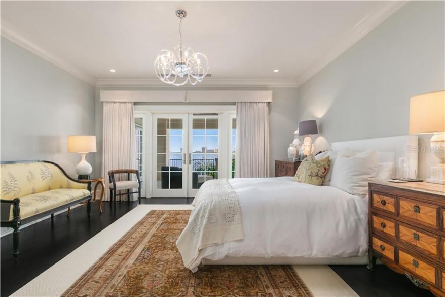 One of seven bedrooms.