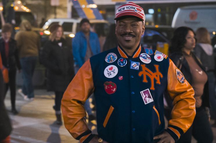 Eddie Murphy revives his New York look for the "Coming 2 America" sequel