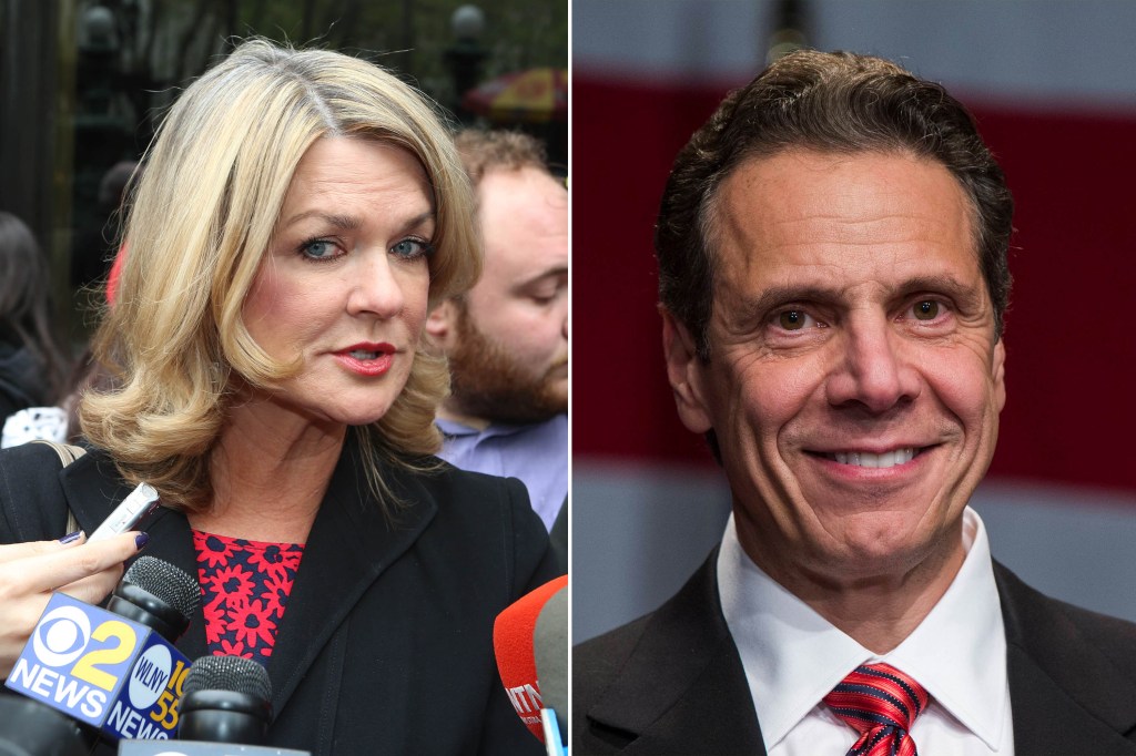 Karen Hinton says Gov. Cuomo was physically “aroused” when he allegedly hugged her in 2000.