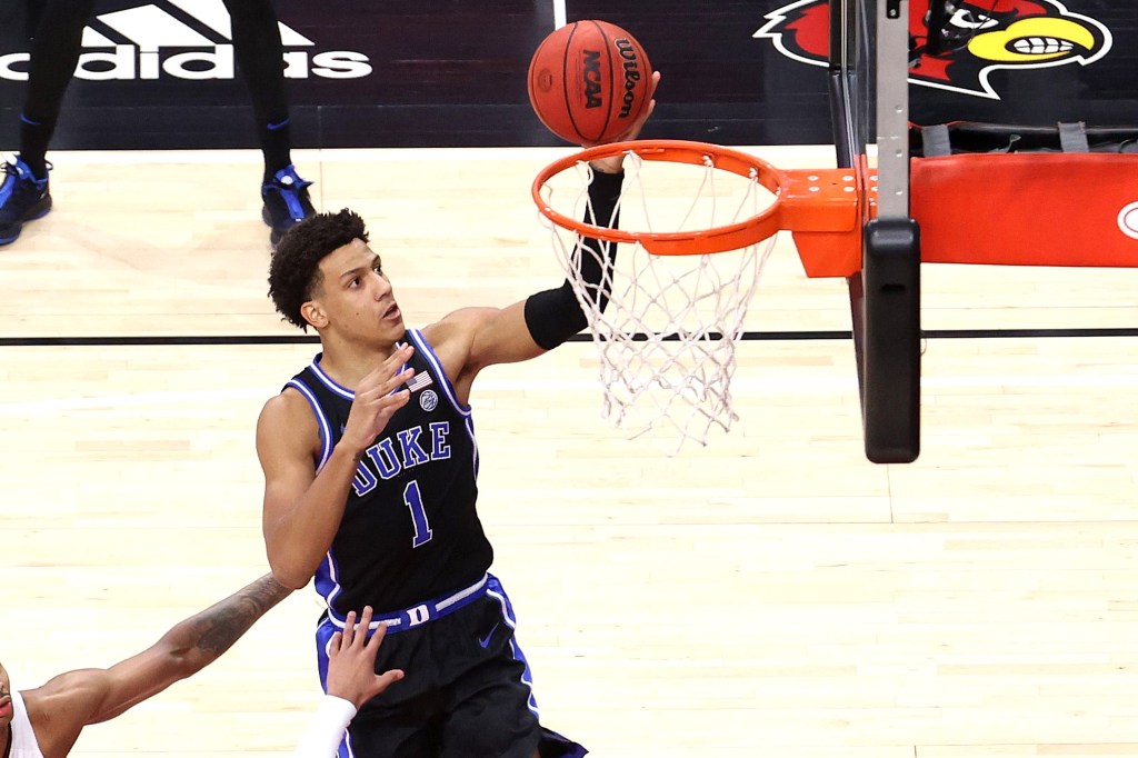 Jalen Johnson left the Duke basketball team last month