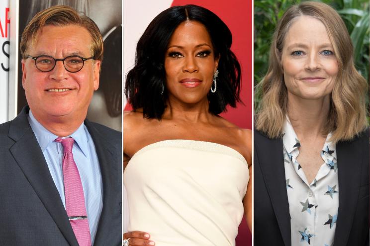 Aaron Sorkin, Regina King and Jodie Foster.