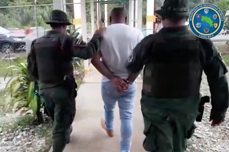 A fugitive from the United States was captured in Costa Rica.