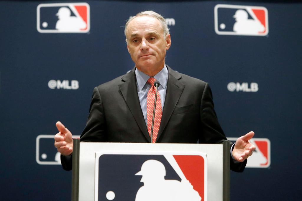 MLB commissioner Rob Manfred moved the game because he is concerned about Rob Manfred.